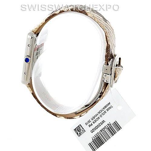 Cartier Tank Solo Stainless Steel W5200020 | Stock 8225 | SwissWatchExpo