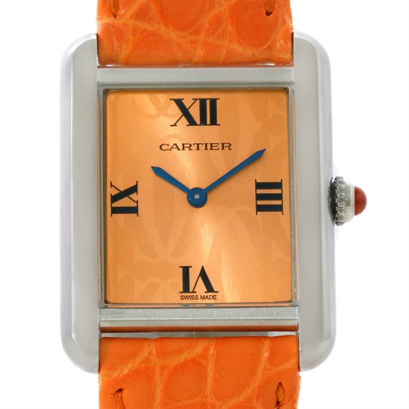 Cartier 自動巻き 時計 オレンジ inage78_ing2407290011