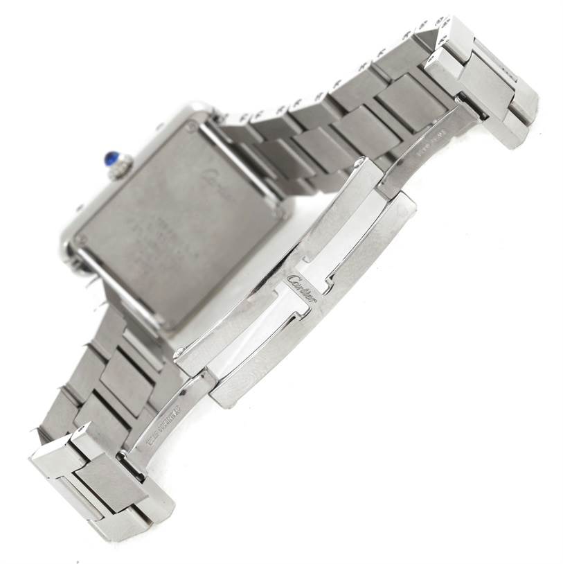 Cartier Tank Solo Small Stainless Steel Watch W5200013 | SwissWatchExpo