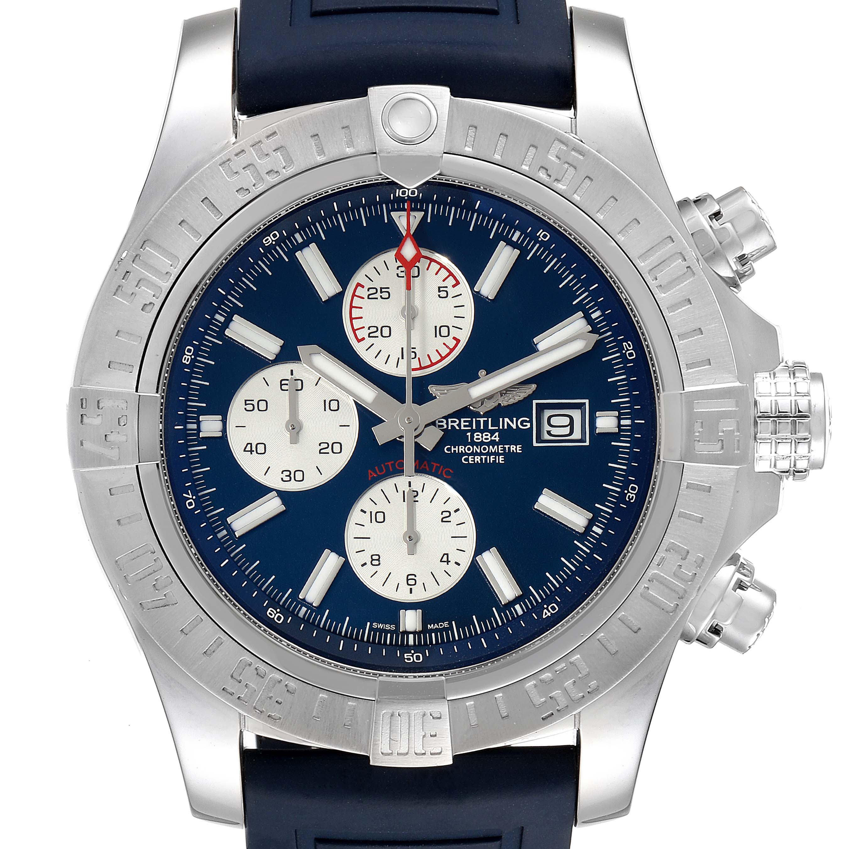 Breitling super avenger on sale blue