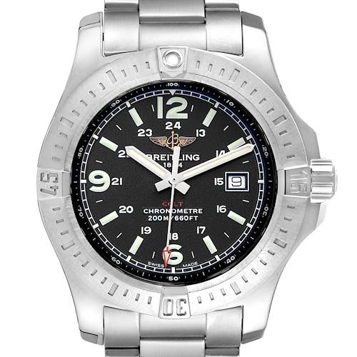 Photo of Breitling Colt Black Dial Stainless Steel Mens Watch A74388
