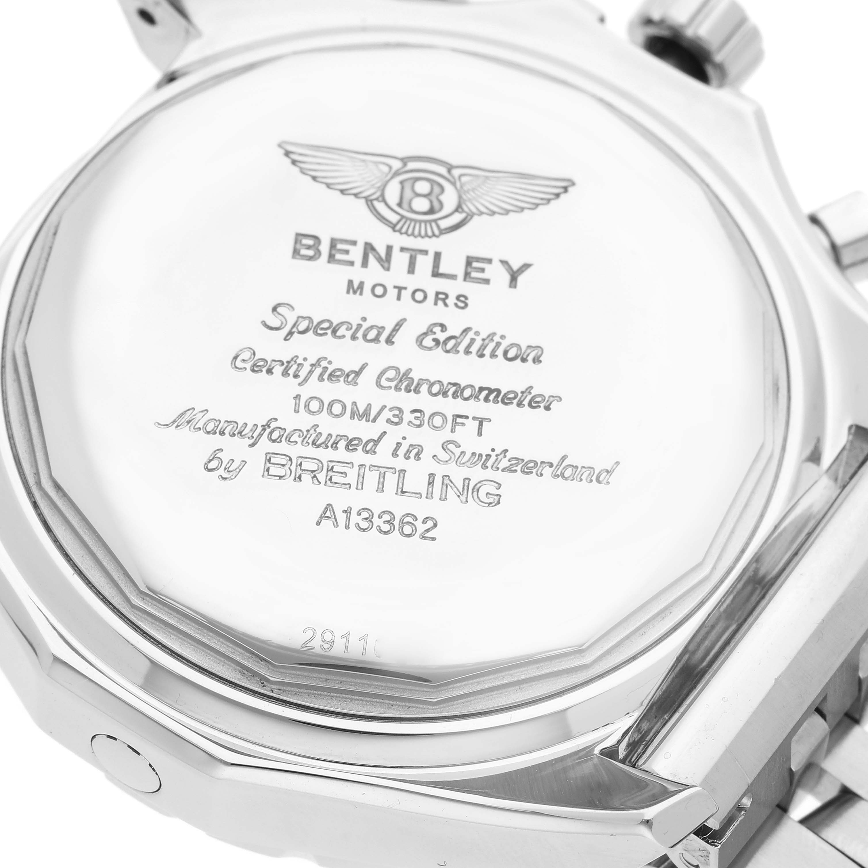 Breitling Bentley Stainless Steel A133627X | Stock 62874 | SwissWatchExpo