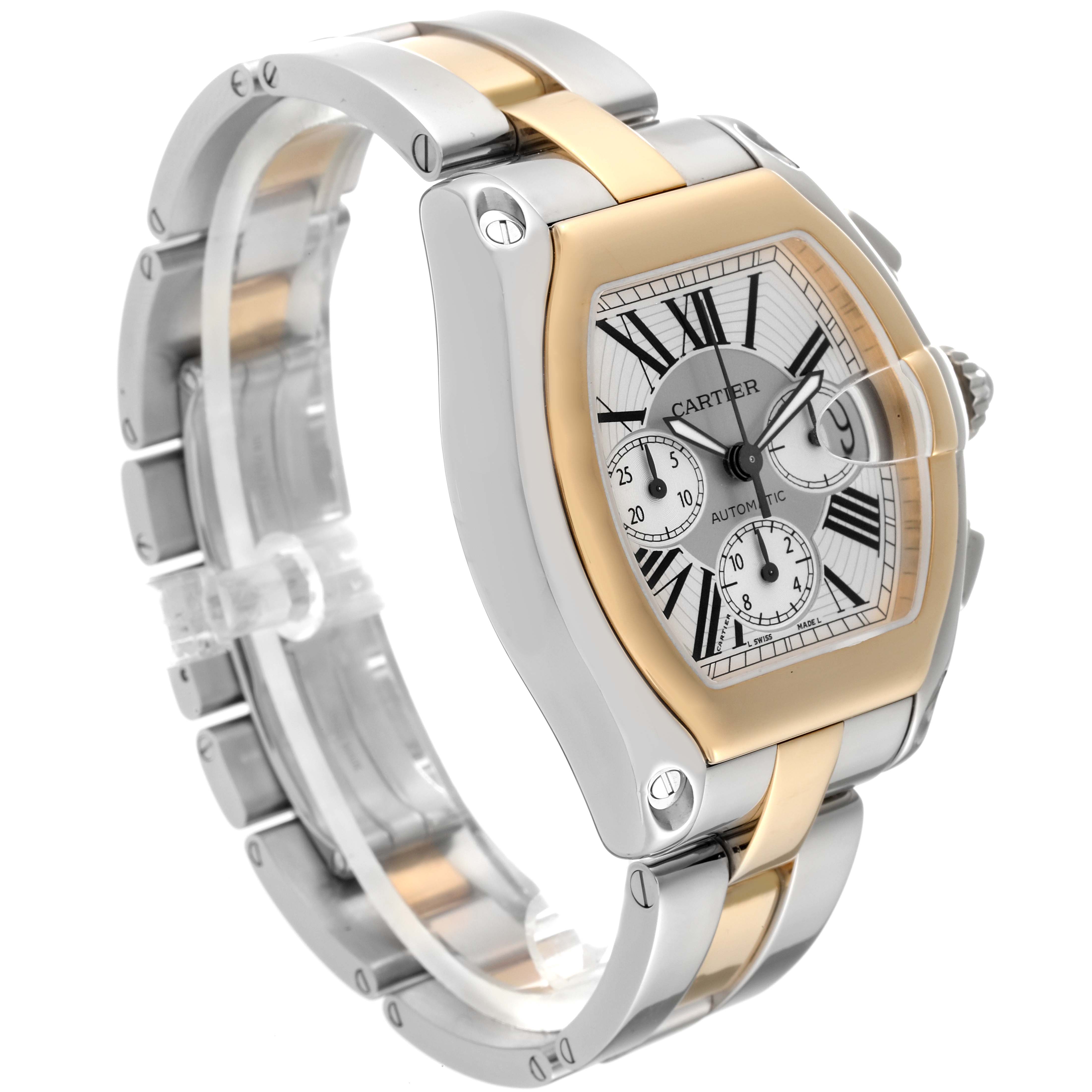 Cartier Roadster Steel and Gold (two tone) W62027Z1 | Stock