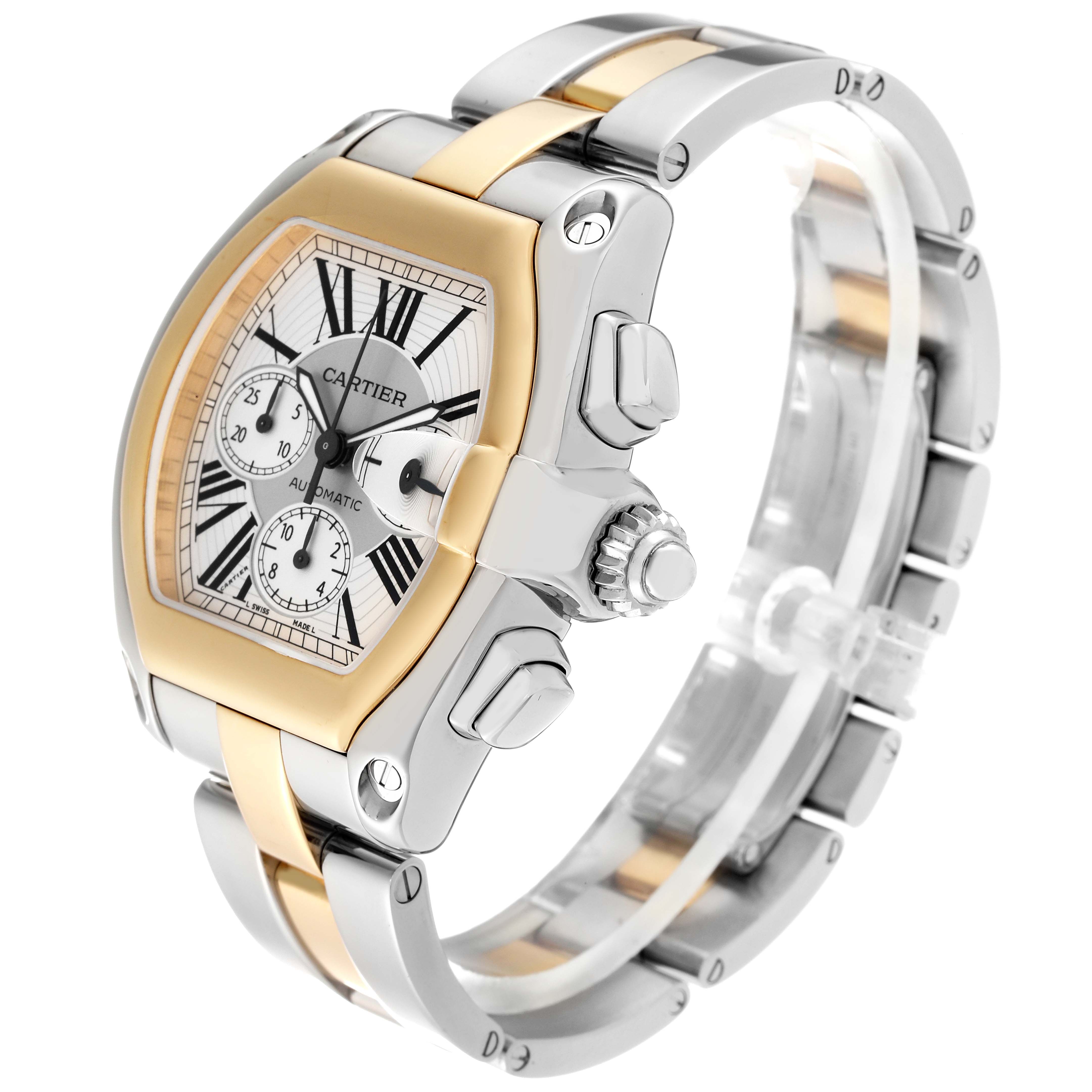 Cartier Roadster Steel and Gold (two tone) W62027Z1 | Stock