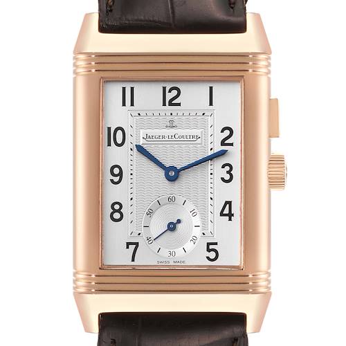 Photo of NOT FOR SALE Jaeger LeCoultre Reverso Duoface Rose Gold Mens Watch 272.2.54 Q2712410 PARTIAL PAYMENT