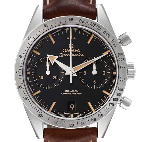 Photo of Omega Speedmaster Co-Axial Chronograph Mens Watch 331.12.42.51.01.002 Box Card