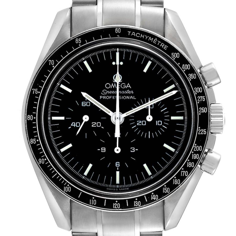 Omega Speedmaster MoonWatch Chronograph Steel Mens Watch 3570.50.00 SwissWatchExpo