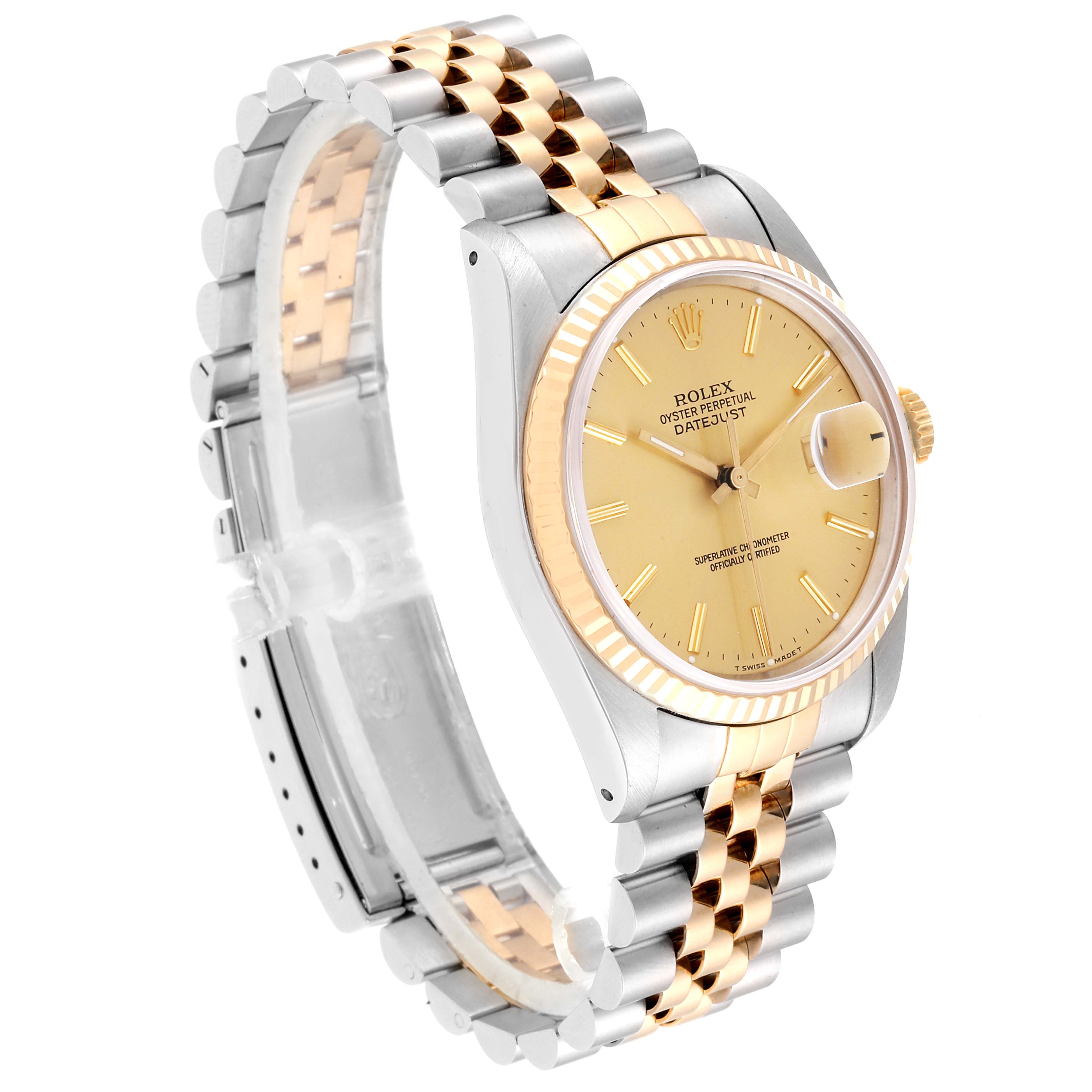 rolex datejust 36 fluted bezel
