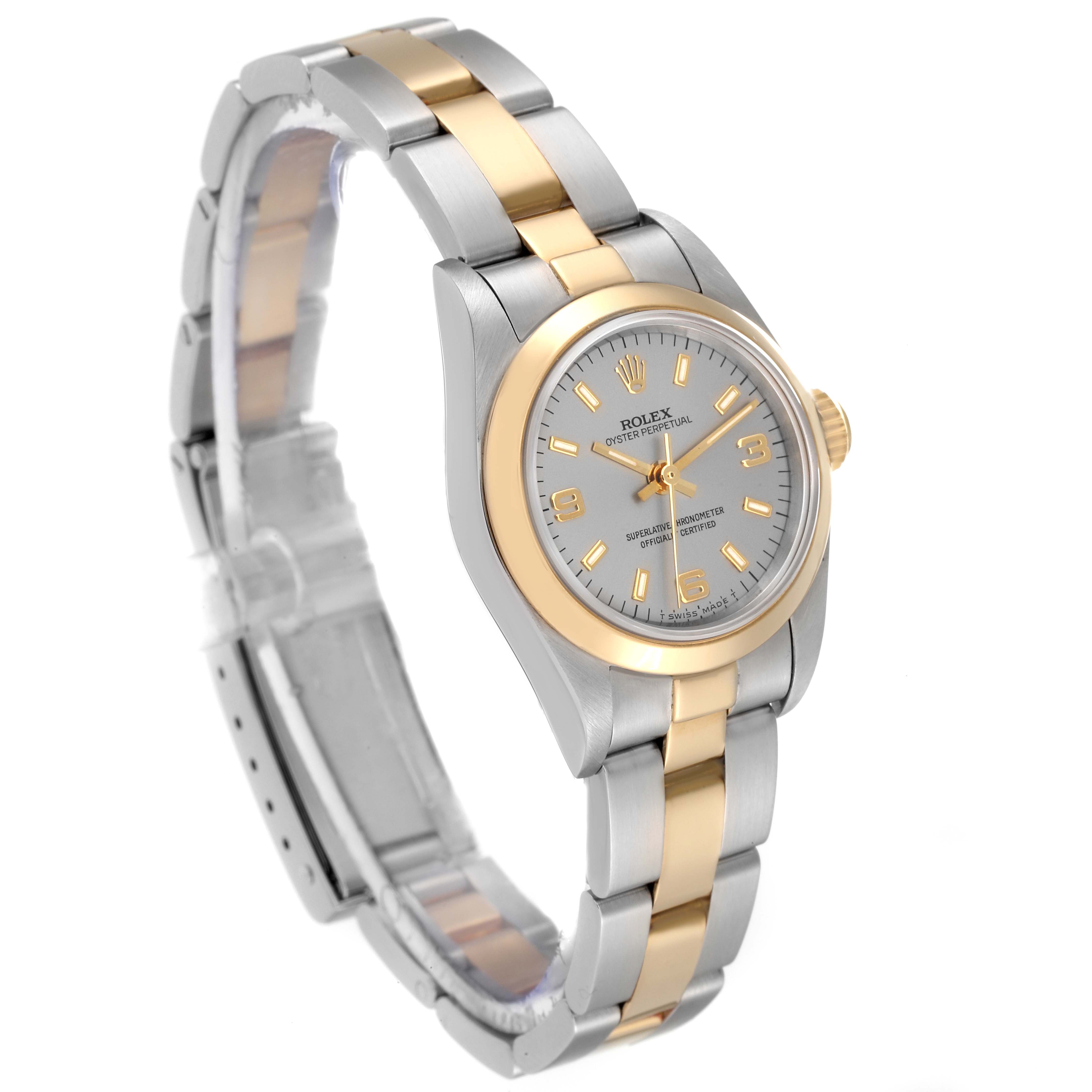 Rolex Oyster Perpetual Steel and Gold (two tone) 67183