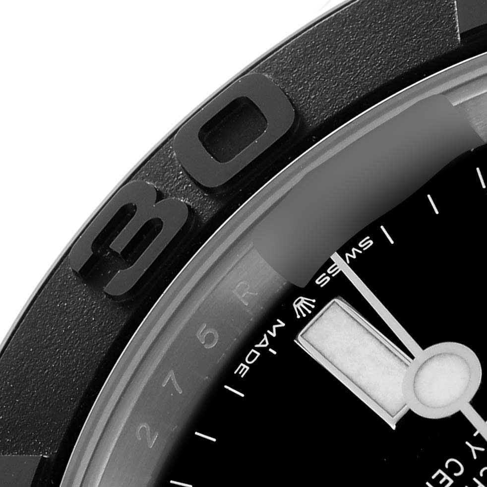 The image shows a close-up of the bezel and dial of a Rolex Yacht-Master 226659 Men
s White Gold Black Dial 226659 Men
s White Gold Black Dial watch, highlighting the "30" on the bezel.