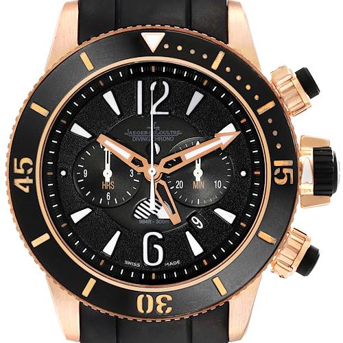 Photo of Jaeger Lecoultre Master Compressor Diving GMT LE Rose Gold Mens Watch 159.2.C7 Q1782470