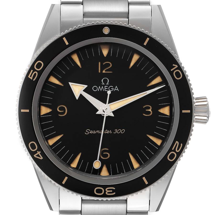 Omega Seamaster 300 Master Co-Axial Mens Watch 234.30.41.21.01.001 Box Card SwissWatchExpo