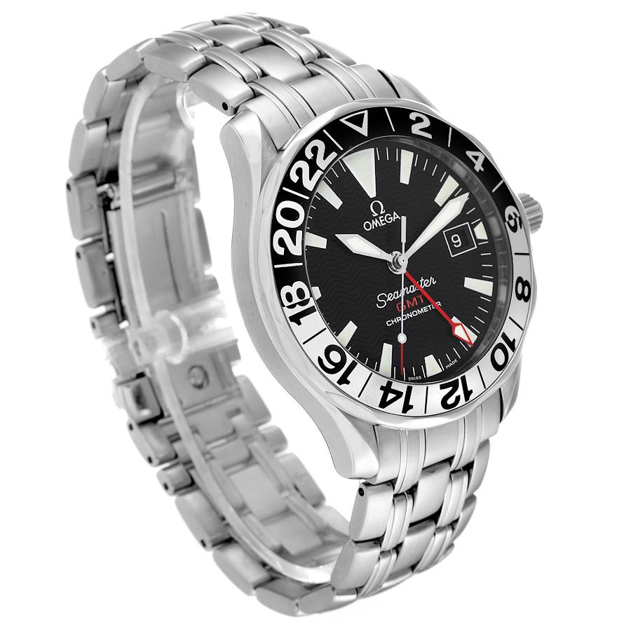 Omega Seamaster GMT 50th Anniversary Steel Mens Watch 2534.50.00