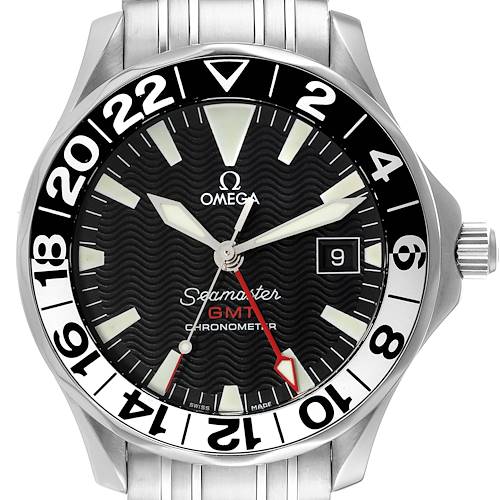 Photo of Omega Seamaster GMT 50th Anniversary Steel Mens Watch 2534.50.00 Card