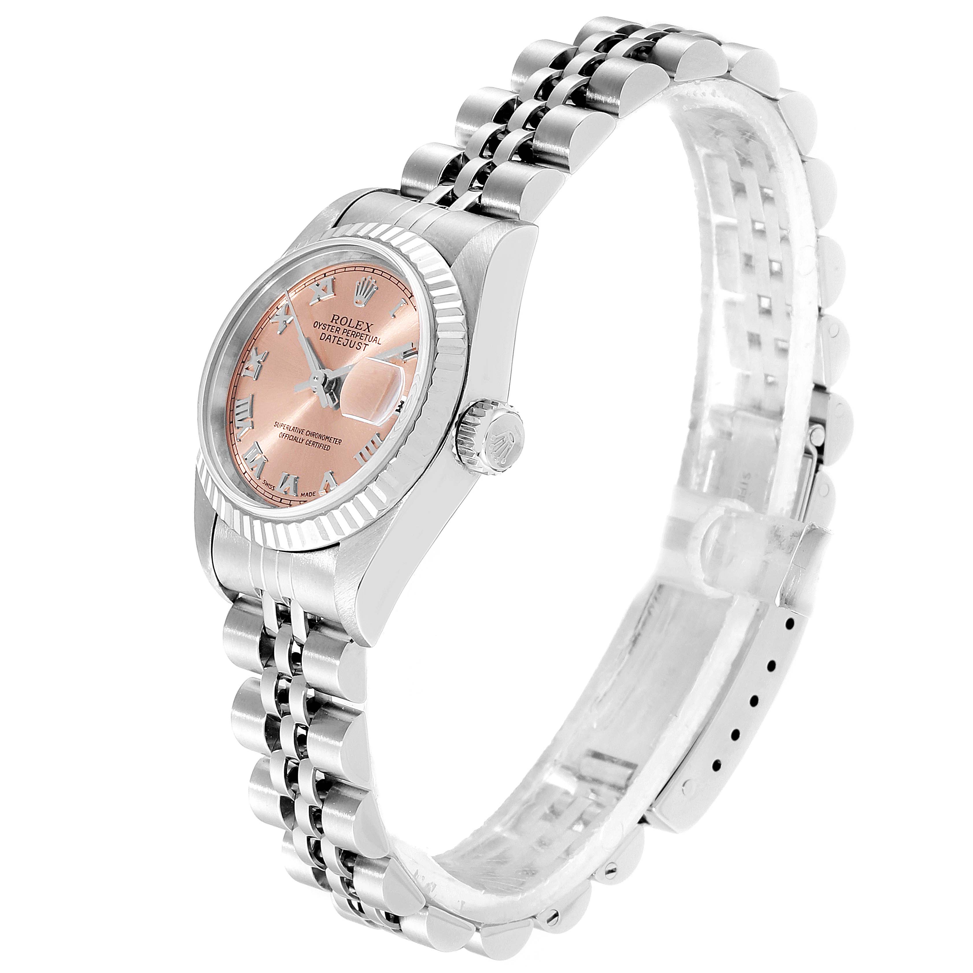 rolex datejust salmon