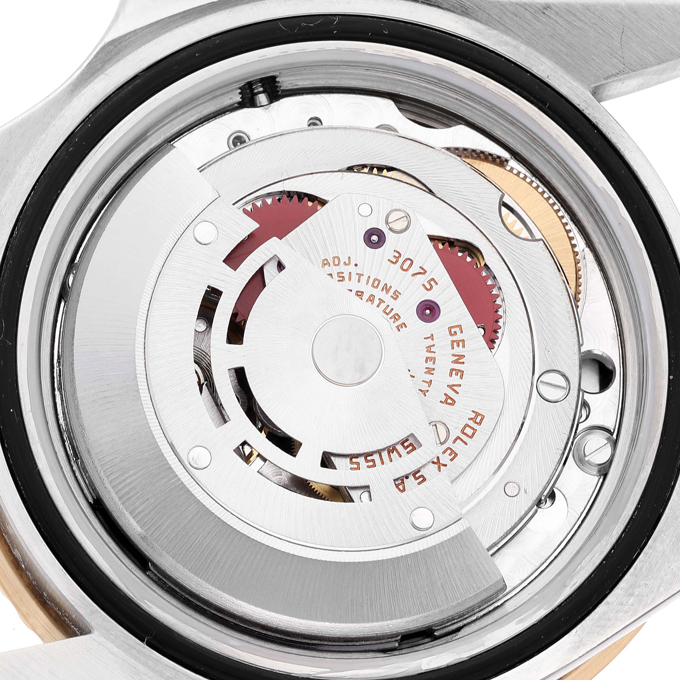 The image shows the back view of the internal movement mechanism of a Vintage Collection model by Rolex.