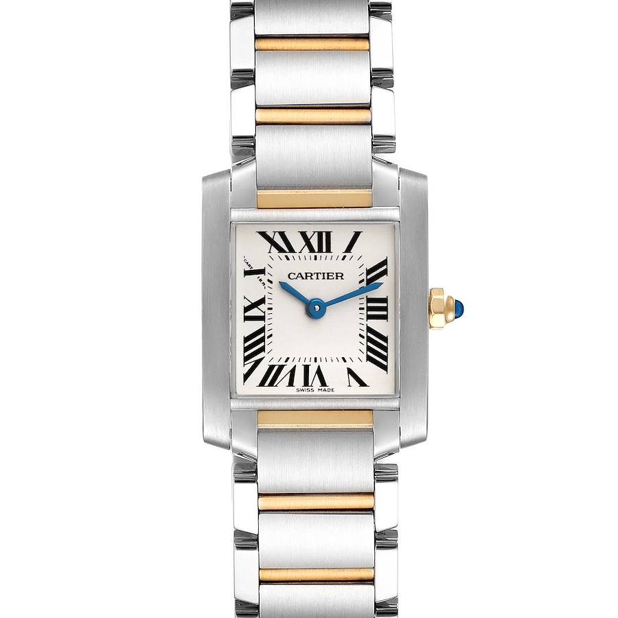 *Not for Sale* Cartier Tank Francaise Small Steel Yellow Gold Ladies Watch W51007Q4 (Partial payment) SwissWatchExpo