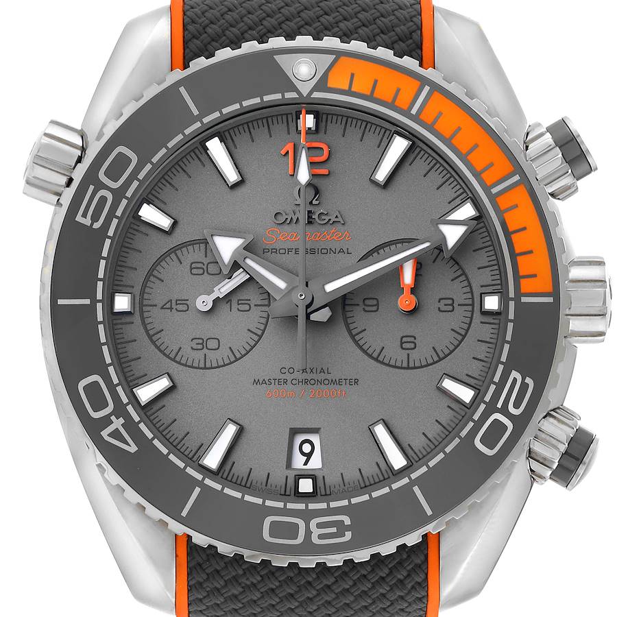 Omega Planet Ocean Co-Axial Titanium Mens Watch 215.92.46.51.99.001 Box Card SwissWatchExpo