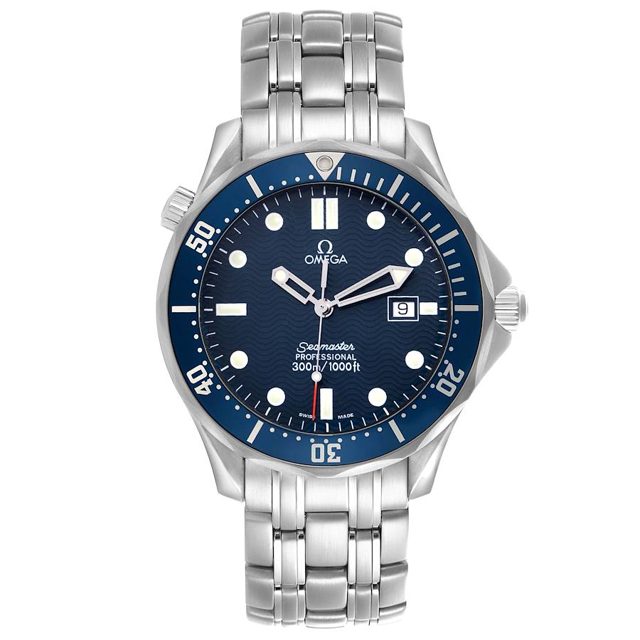 YA−MAN STA-209L BLUE Seamaster Planet Ocean 600m Co‑Axial Master Chronometer 39.5