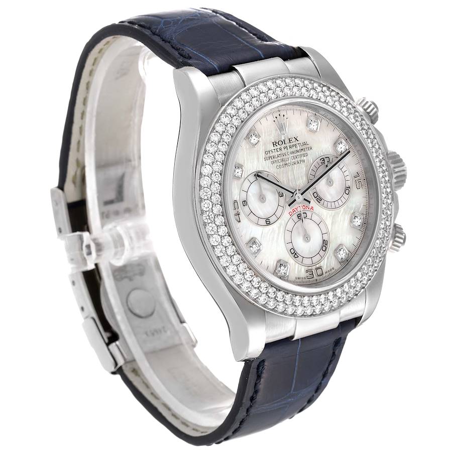 Rolex Daytona White Gold 116589 | Stock 43939 | SwissWatchExpo