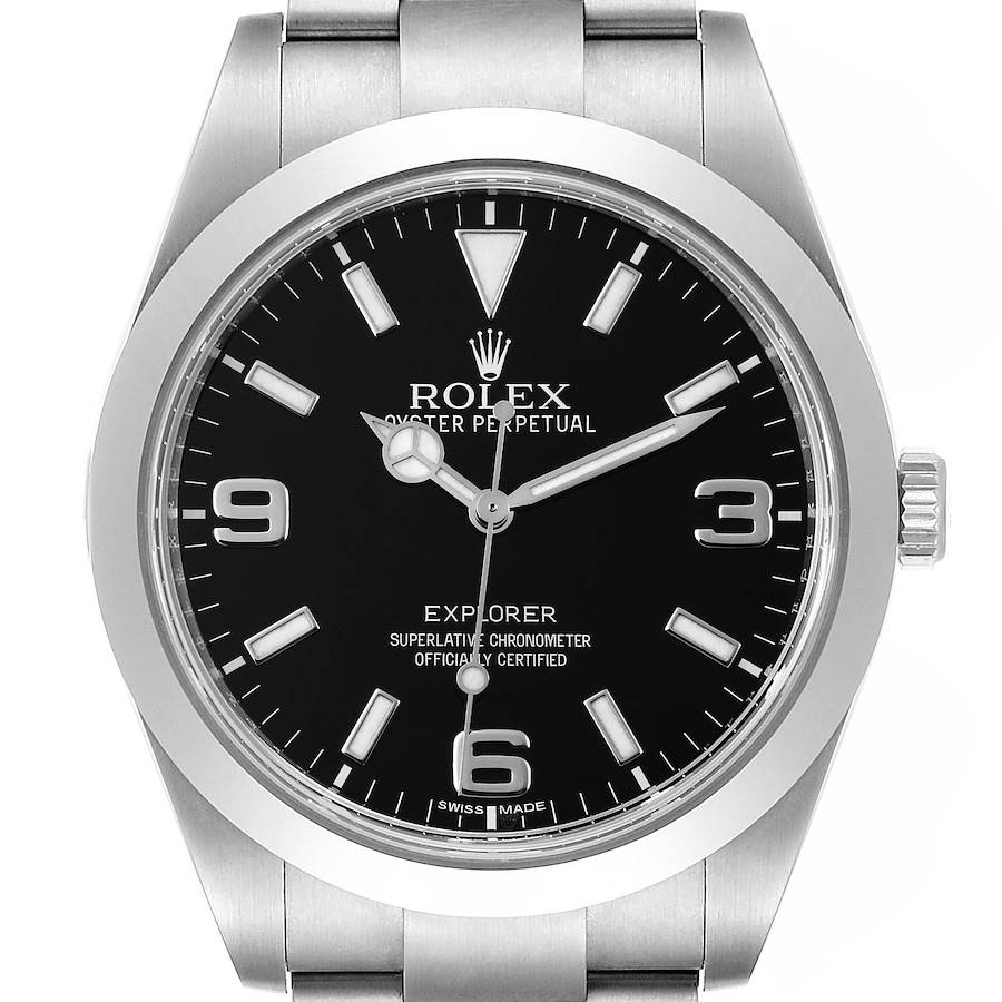 NOT FOR SALE Rolex Explorer I 39mm Black Dial Steel Mens Watch 214270 Box Card PARTIAL PAYMENT SwissWatchExpo
