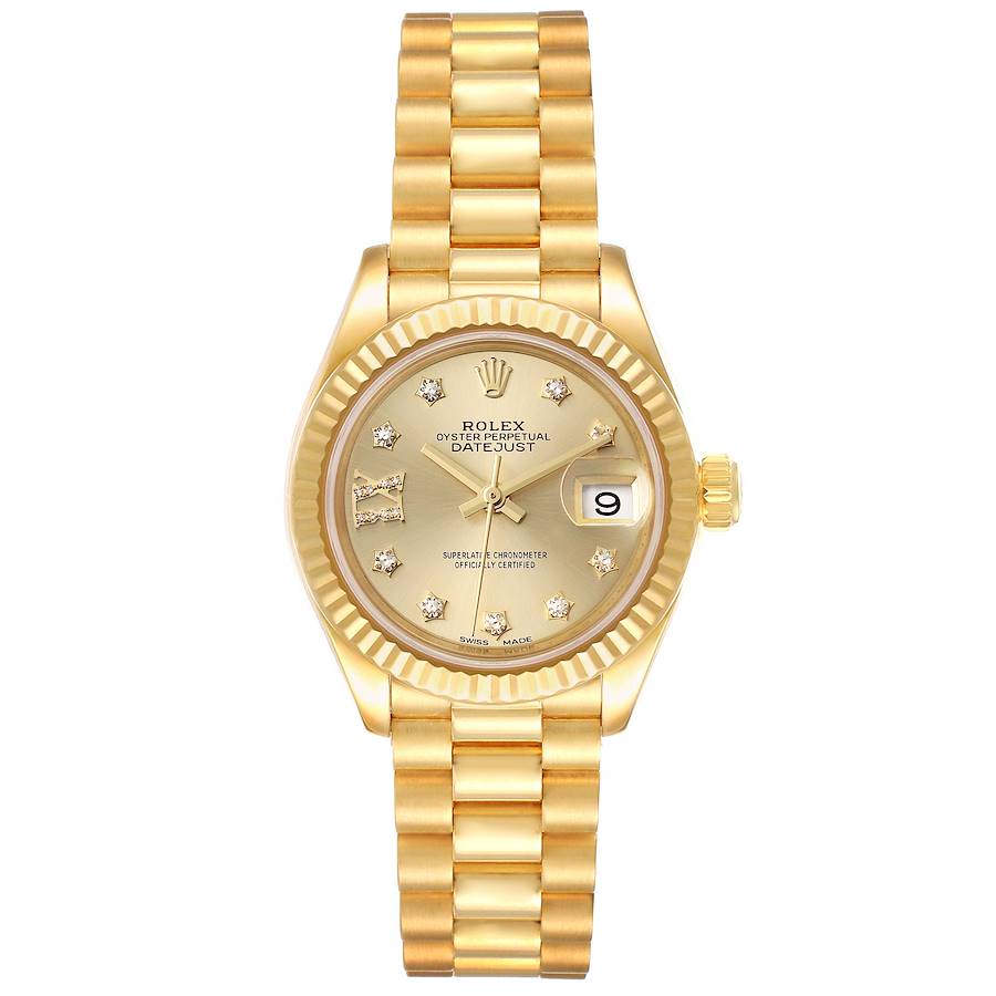 Rolex President Datejust Yellow Gold 
