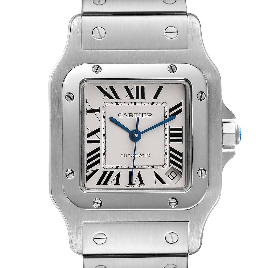 Cartier Santos Galbee XL Automatic Steel Mens Watch W20098D6 ...