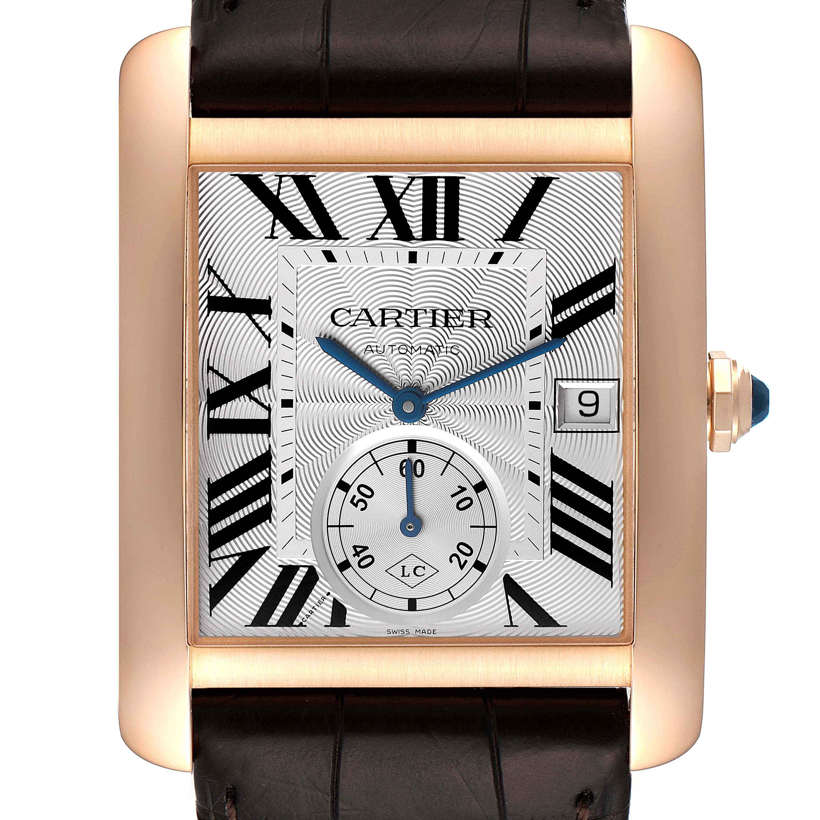 Cartier Tank MC Rose Gold W5330001 Stock 44350 SwissWatchExpo