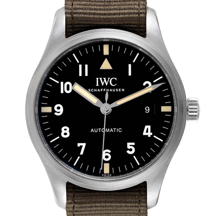 IWC Pilot Mark XVIII Black Dial Automatic Limited Edition Mens Watch IW327007 Box Papers SwissWatchExpo