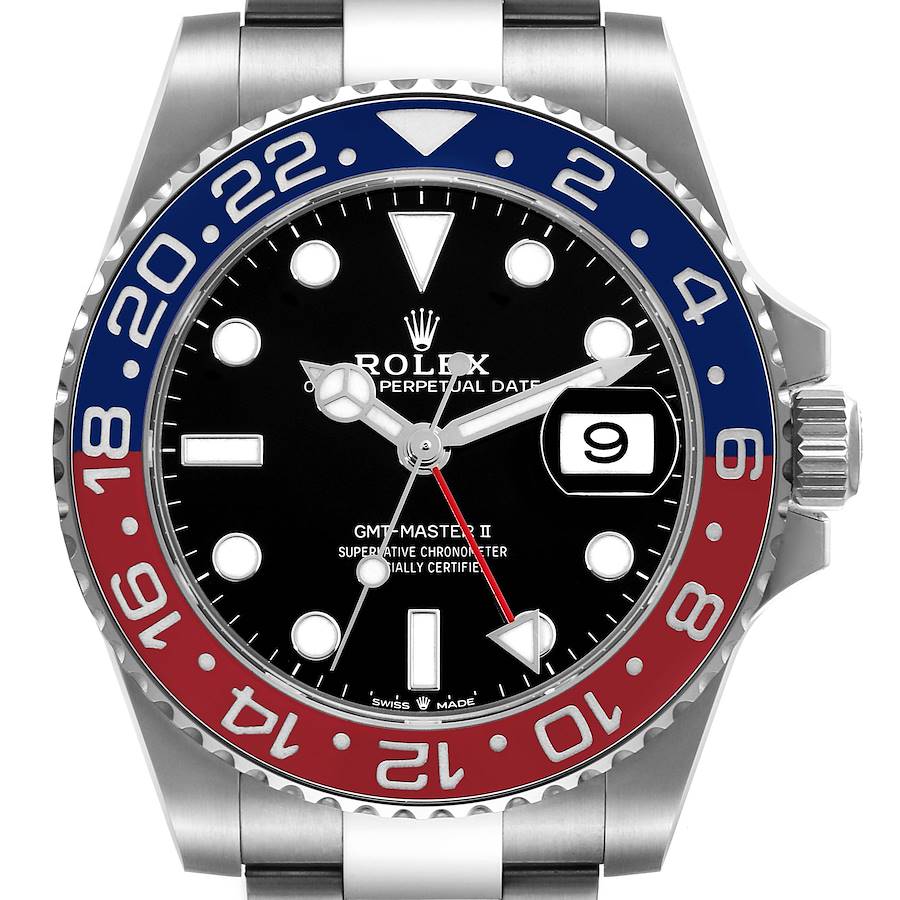 NOT FOR SALE Rolex GMT Master II Pepsi Bezel Oyster Steel Mens Watch 126710 Unworn PARTIAL PAYMENT SwissWatchExpo