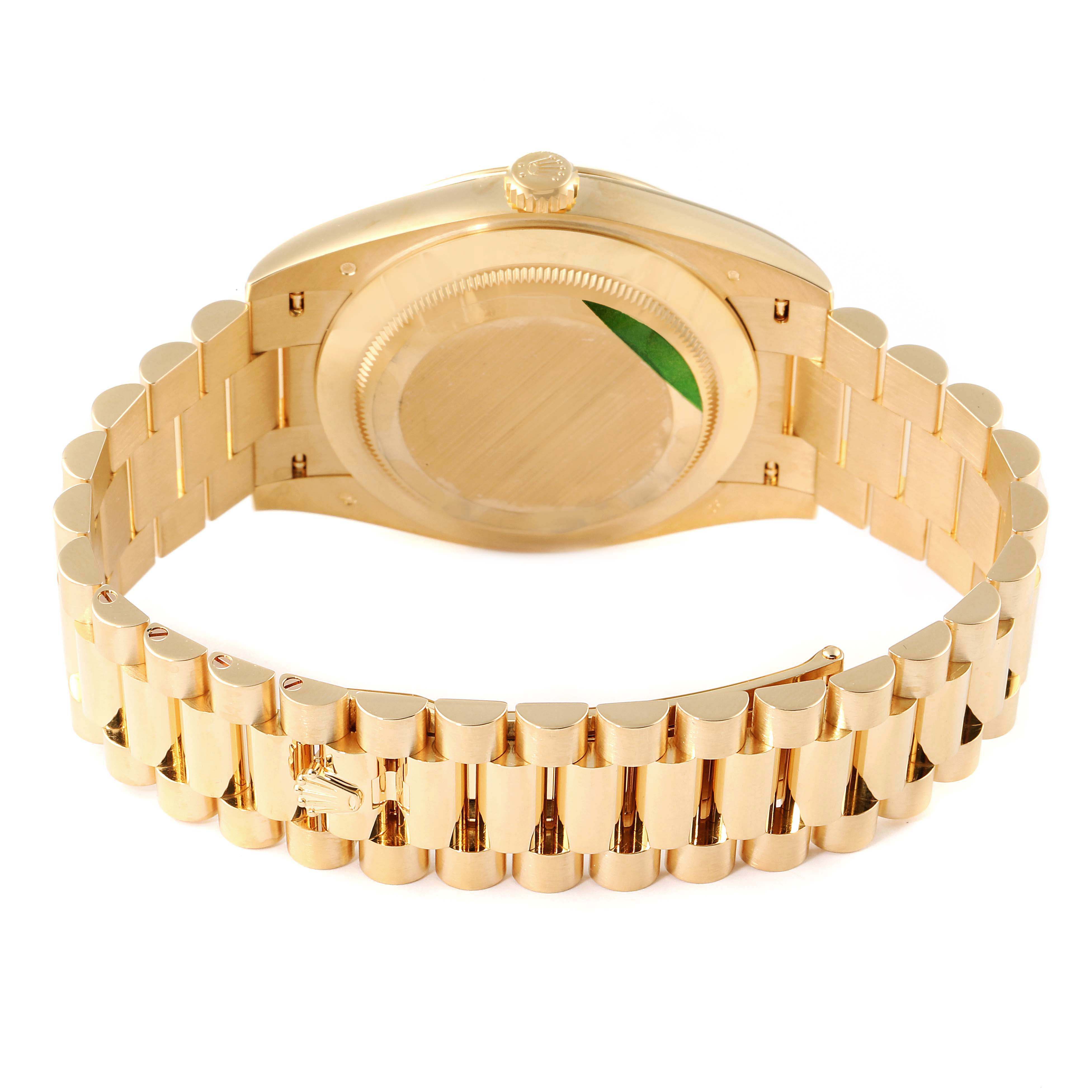 Rolex President Day-Date 40 Yellow Gold Diamond Mens Watch 228238 ...