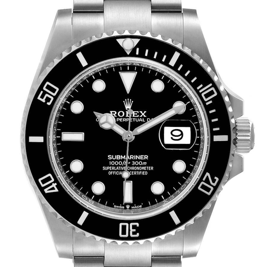 Rolex Submariner Cerachrom Bezel Oystersteel Mens Watch 126610 Unworn SwissWatchExpo