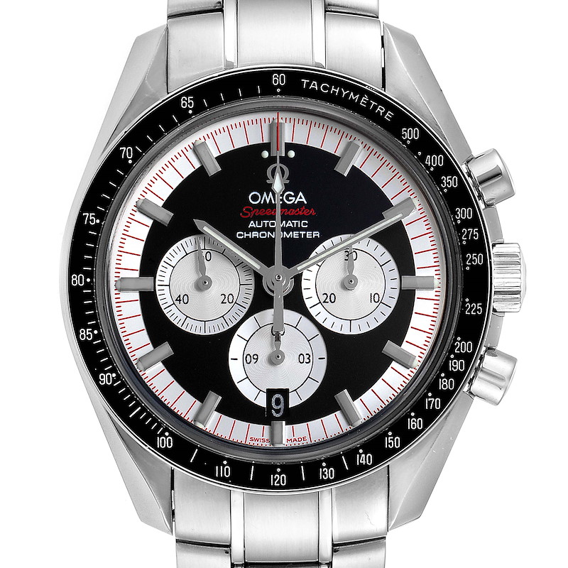 Omega Speedmaster Schumacher Legend Limited Edition Watch 3507.51.00 Box SwissWatchExpo
