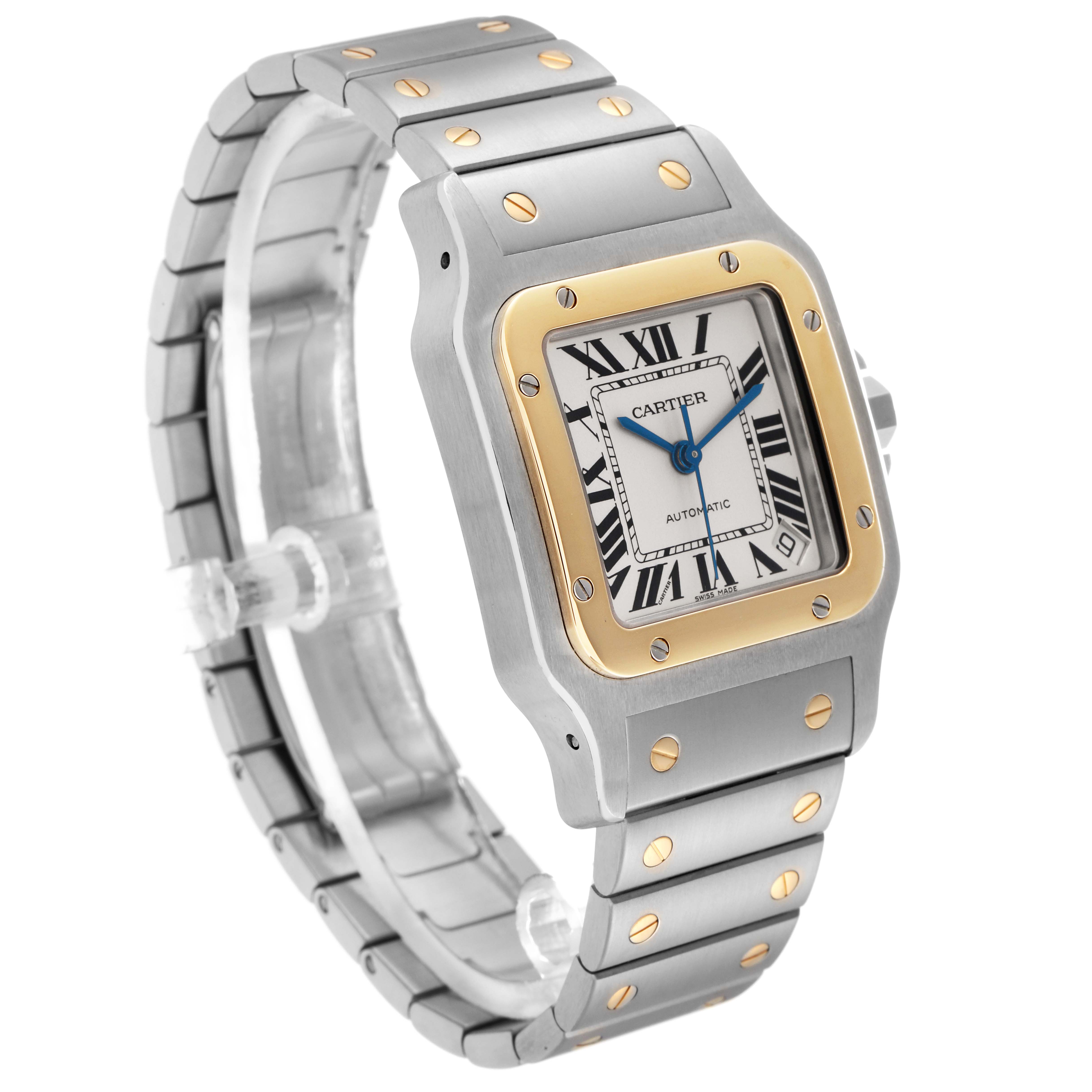 ポスター Gori Cartier Santos Steel and Gold (two tone) W20099C4 | Stock