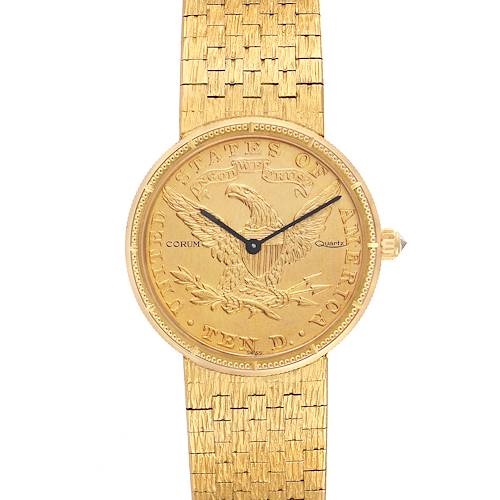 Photo of Corum Coin 10 Dollars Eagle Yellow Gold Ladies Watch 1901