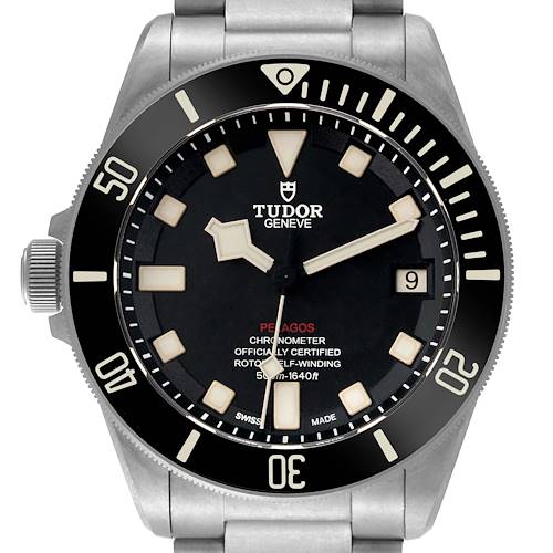 Photo of Tudor Pelagos 42mm LHD Titanium Steel Mens Watch 25610 Unworn