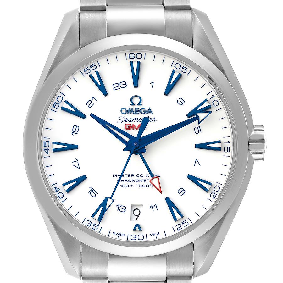 Omega Seamaster Aqua Terra GMT Titanium Watch 231.90.43.22.04.001 Box Card SwissWatchExpo