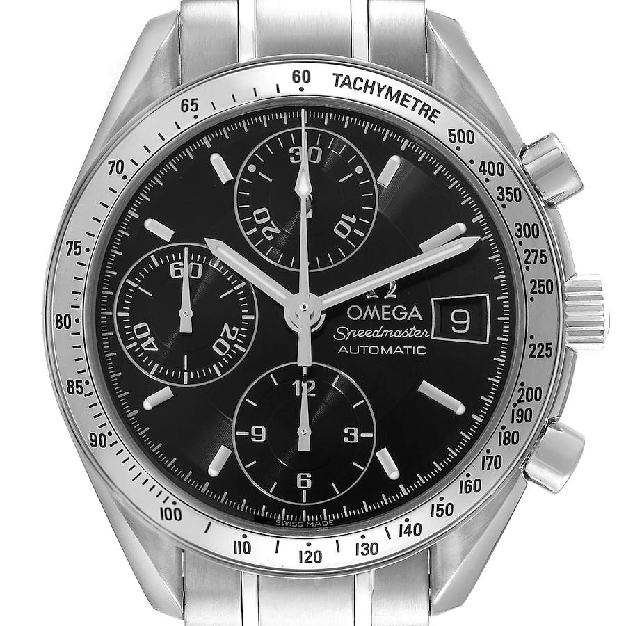 Omega Speedmaster Date 39mm Automatic Steel Mens Watch 3513.50.00 SwissWatchExpo