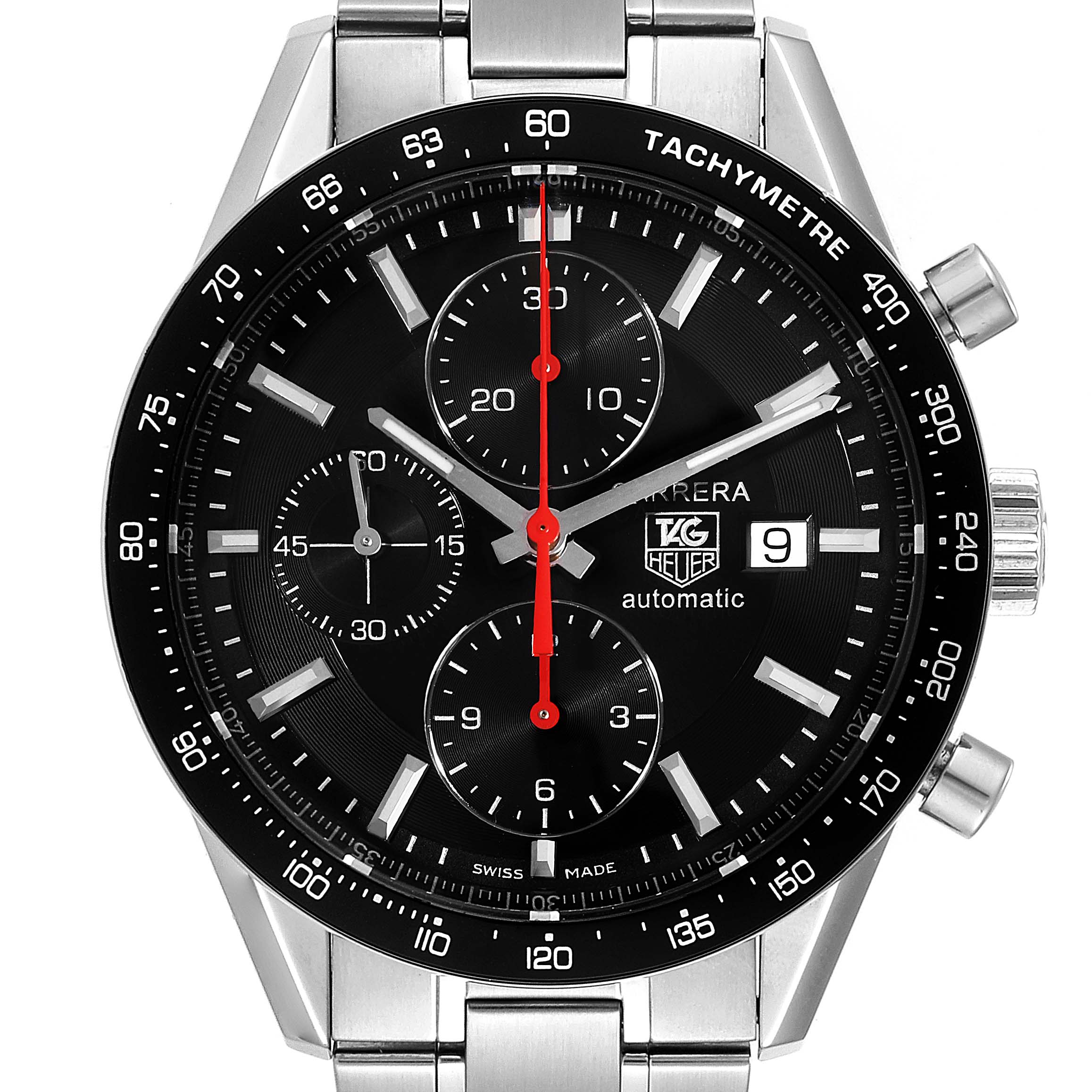 Tag Heuer Carrera Stainless Steel CV2014.BA0794 | Stock 28187 ...