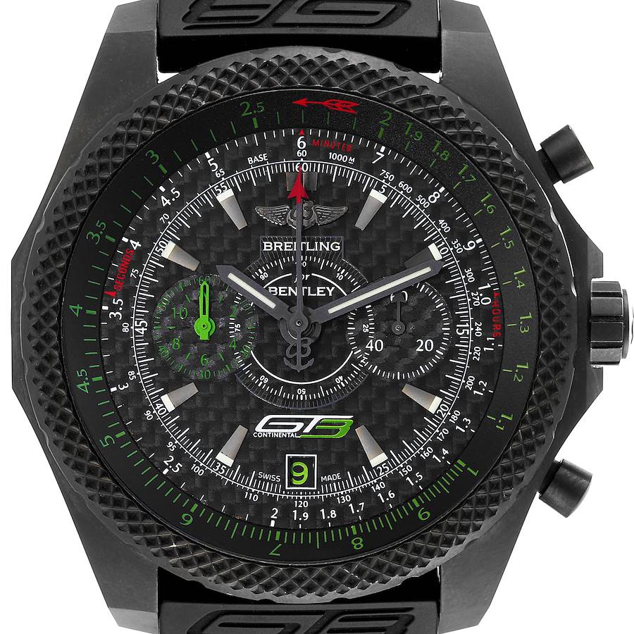 Breitling Bentley GT3 Titanium Limited Edition Mens Watch V27365 Box Card SwissWatchExpo