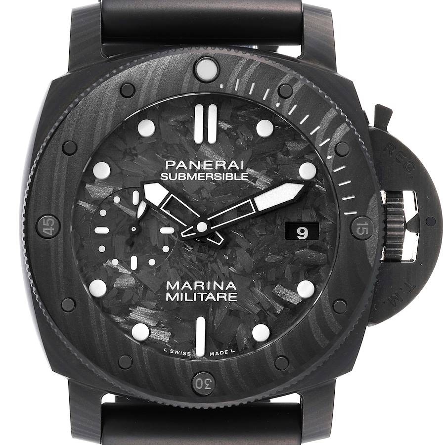 NOT FOR SALE Panerai Submersible Marina Militare 47mm Carbotech Mens Watch PAM00979 Box Card PARTIAL PAYMENT SwissWatchExpo