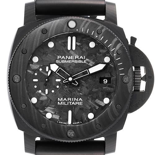 Photo of NOT FOR SALE Panerai Submersible Marina Militare 47mm Carbotech Mens Watch PAM00979 Box Card PARTIAL PAYMENT
