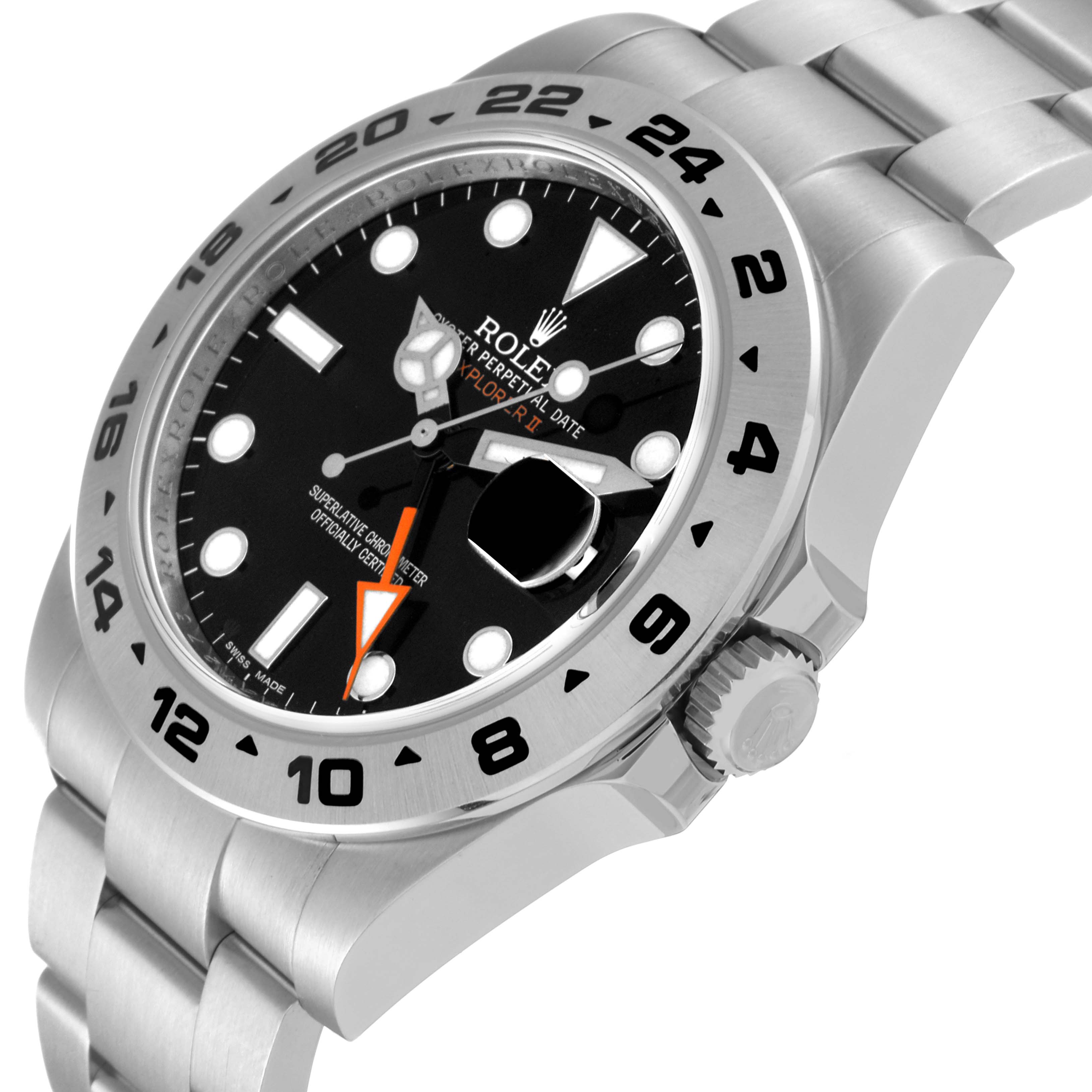 This image shows a Rolex Explorer 216570 Men's Stainless Steel Black Dial 216570 Men's Stainless Steel Black Dial model watch from a 3/4 angle, displaying the dial, bezel, and bracelet.