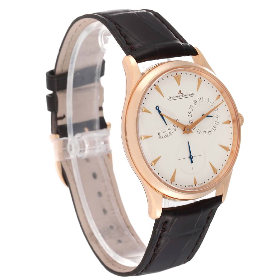 Jaeger Lecoultre Reserve De Marche Rose Gold Watch 176.2.38.S