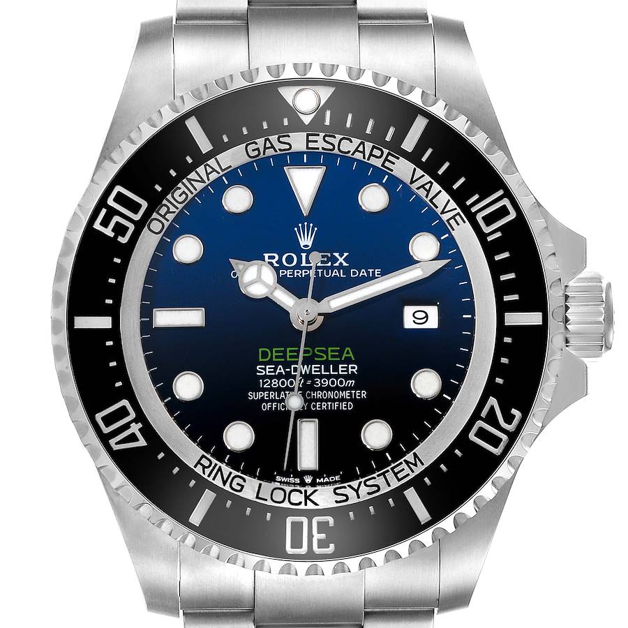 Rolex Seadweller Deepsea 44 Cameron D-Blue Steel Mens Watch 126660 Box Card SwissWatchExpo