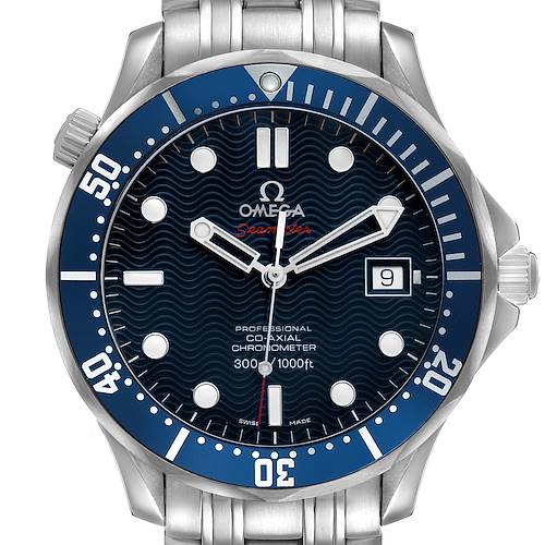 Photo of Omega Seamaster Diver 300M Steel Blue Dial Mens Watch 2220.80.00