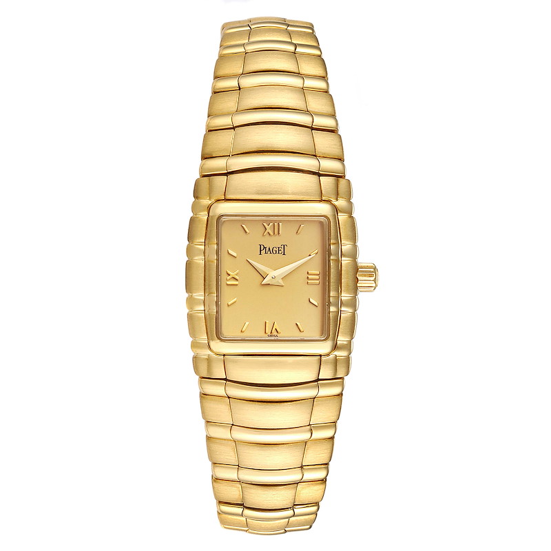 Piaget Tanagra 18K Yellow Gold Mechanical Ladies Watch M411