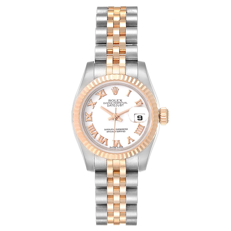 Rolex rose 2024 gold jubilee bracelet