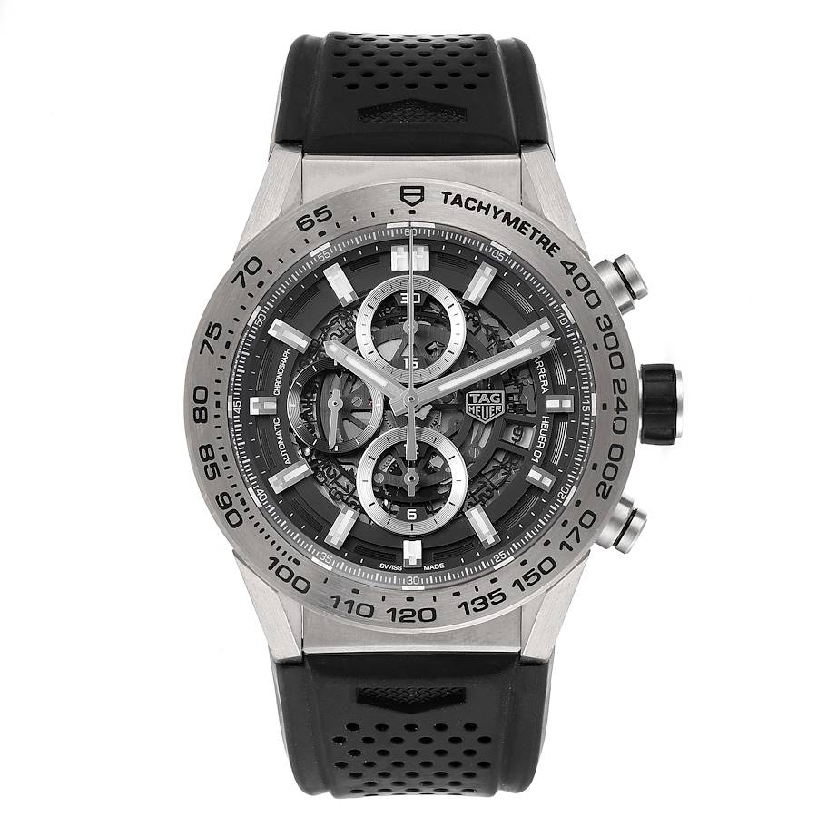 Tag Heuer Carrera Titanium CAR2A8A.FT6072 Stock 33380 SwissWatchExpo