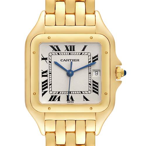 Photo of Cartier Panthere XL Date 28MM Yellow Gold Mens Watch W25014B9